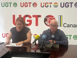 UGT Canarias convoca para el 15 de octubre una huelga general en solidaridad con Palestina 