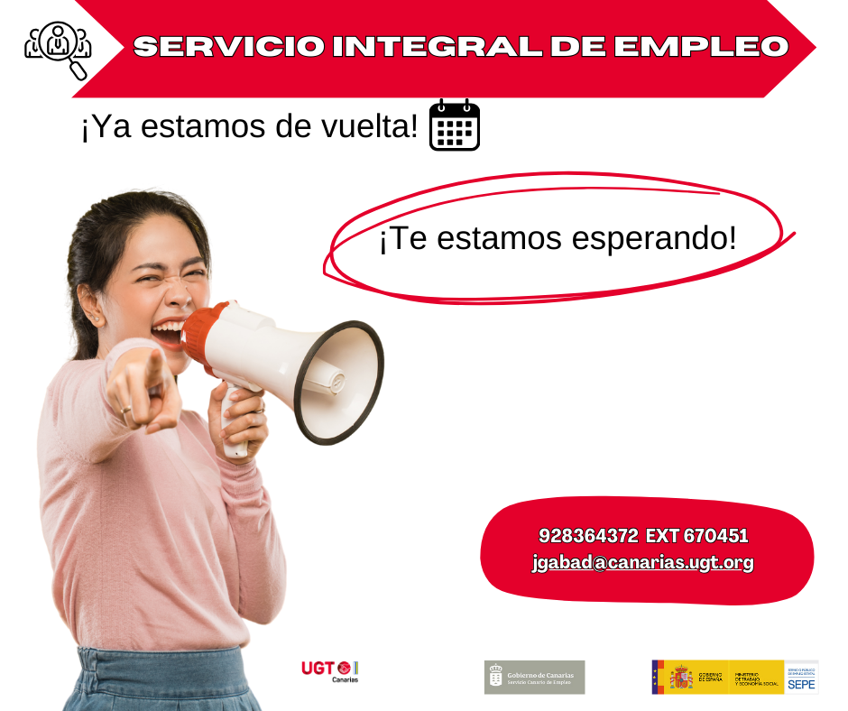 vuelta en enero del servicio integral de empleo