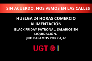 cartel de huelga