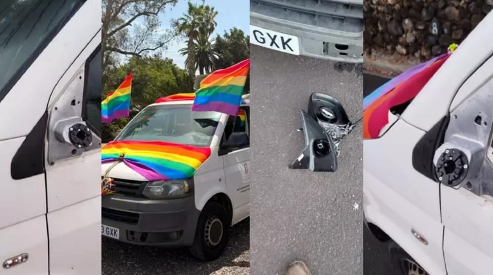 UGT Canarias condena el ataque contra el vehículo  del Orgullo LGTBI+ de La Palma