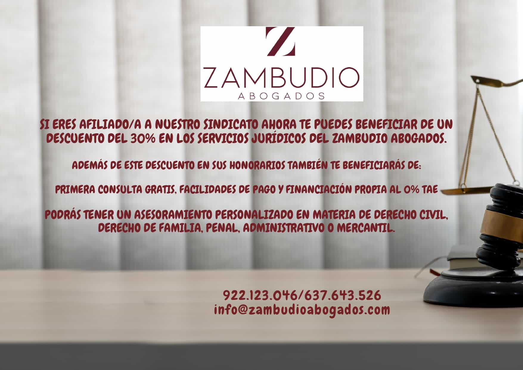 21 ABOGADOS ZAMBUDIO