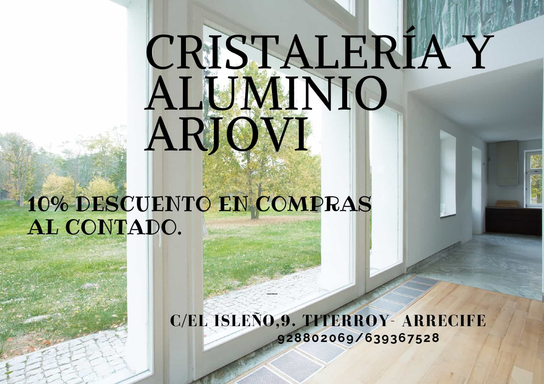 10 CRISTALERIA ALUMINIO ARJOVI
