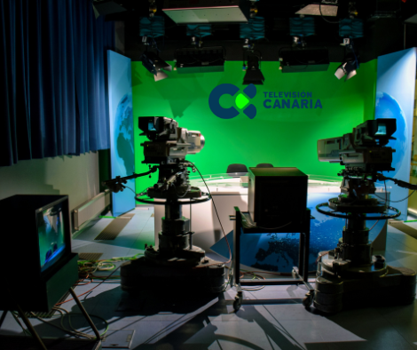 estudio de tv