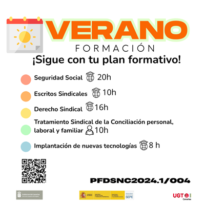 verano sindical y plan de formacion 2024